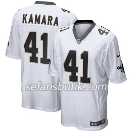 New Orleans Saints Tröjor Alvin Kamara 41 Nike Vit - Herr New Orleans Saints Tröjor Alvin Kamara 41 Nike Vit - Herr